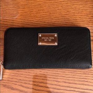 Michael Kors zip around wallet